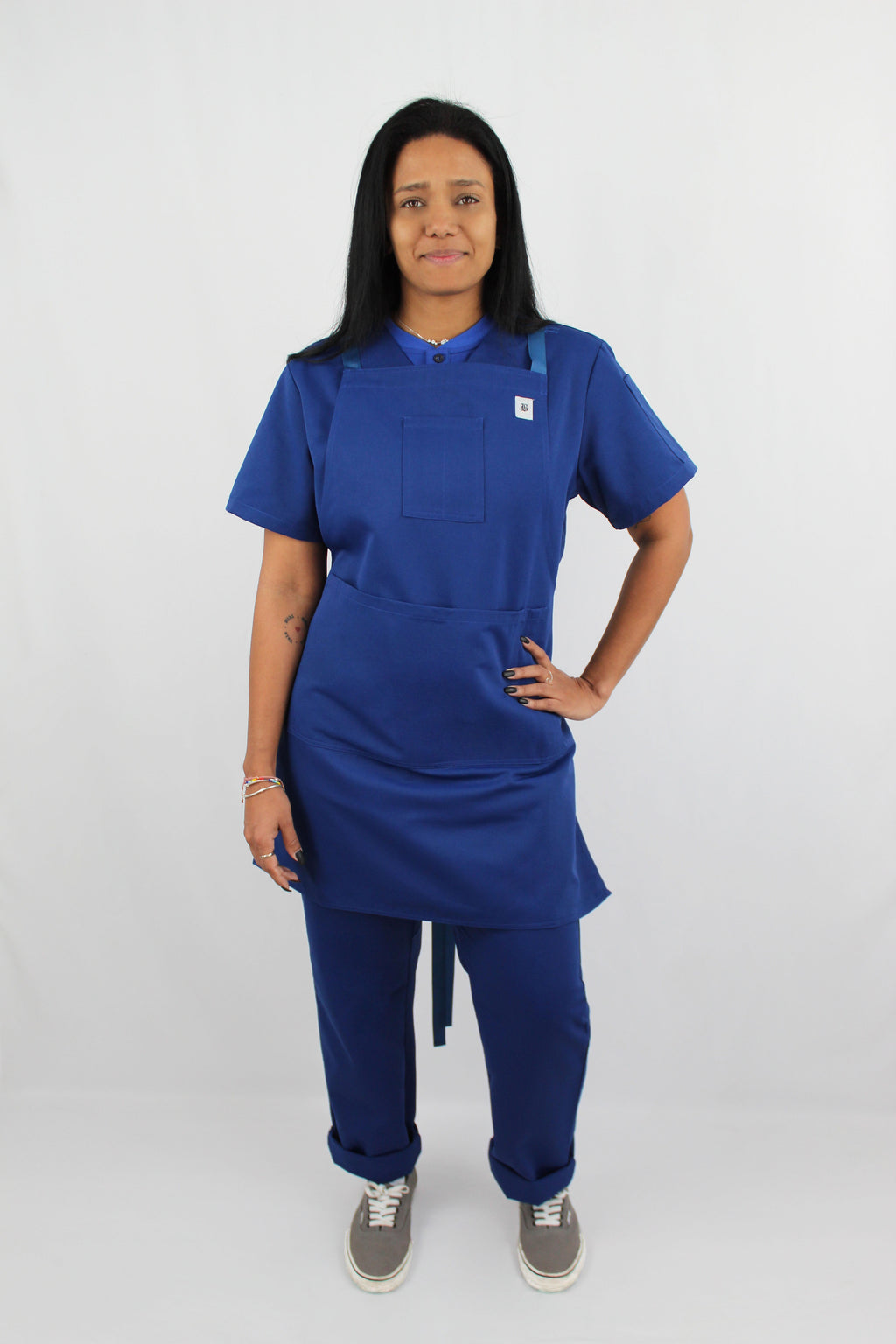 Apron Sapphire Blue