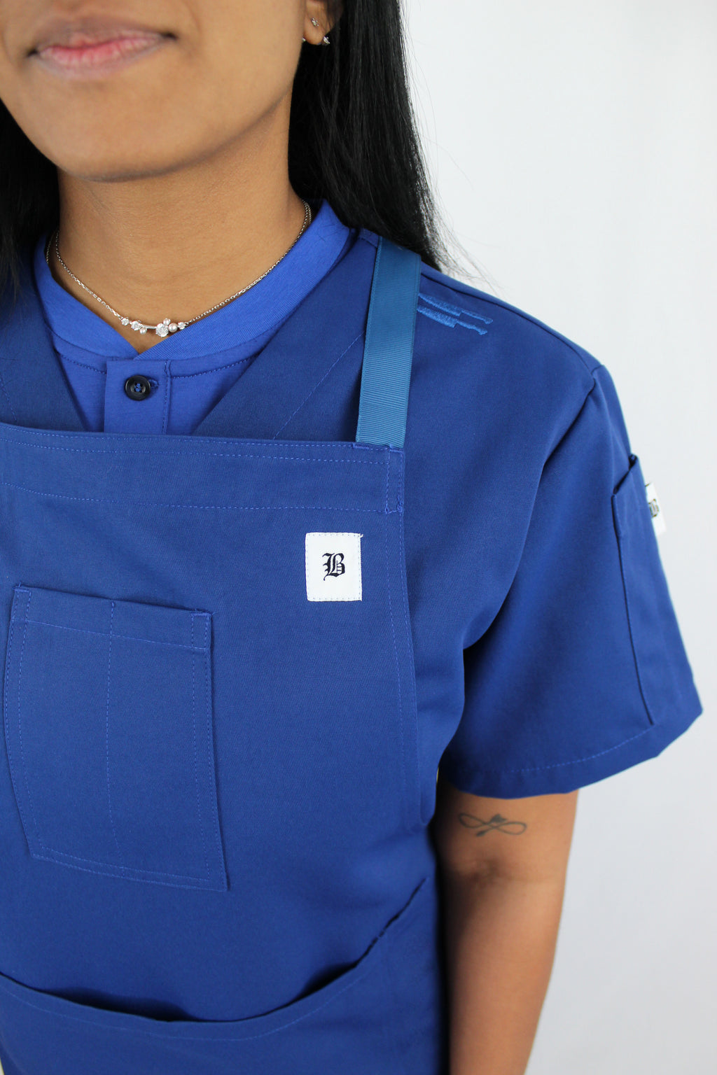 Apron Sapphire Blue