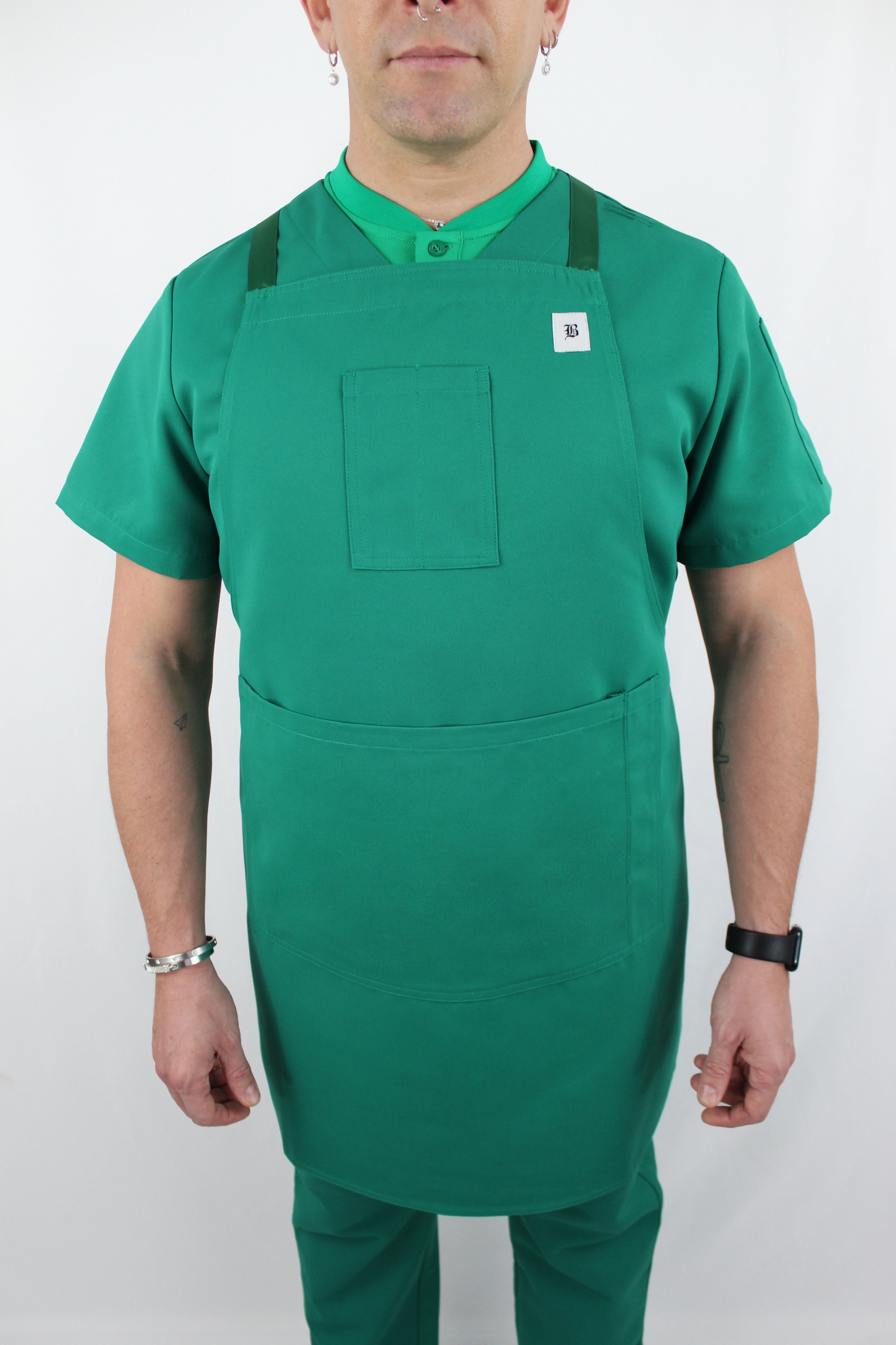 Apron Esmerald Green