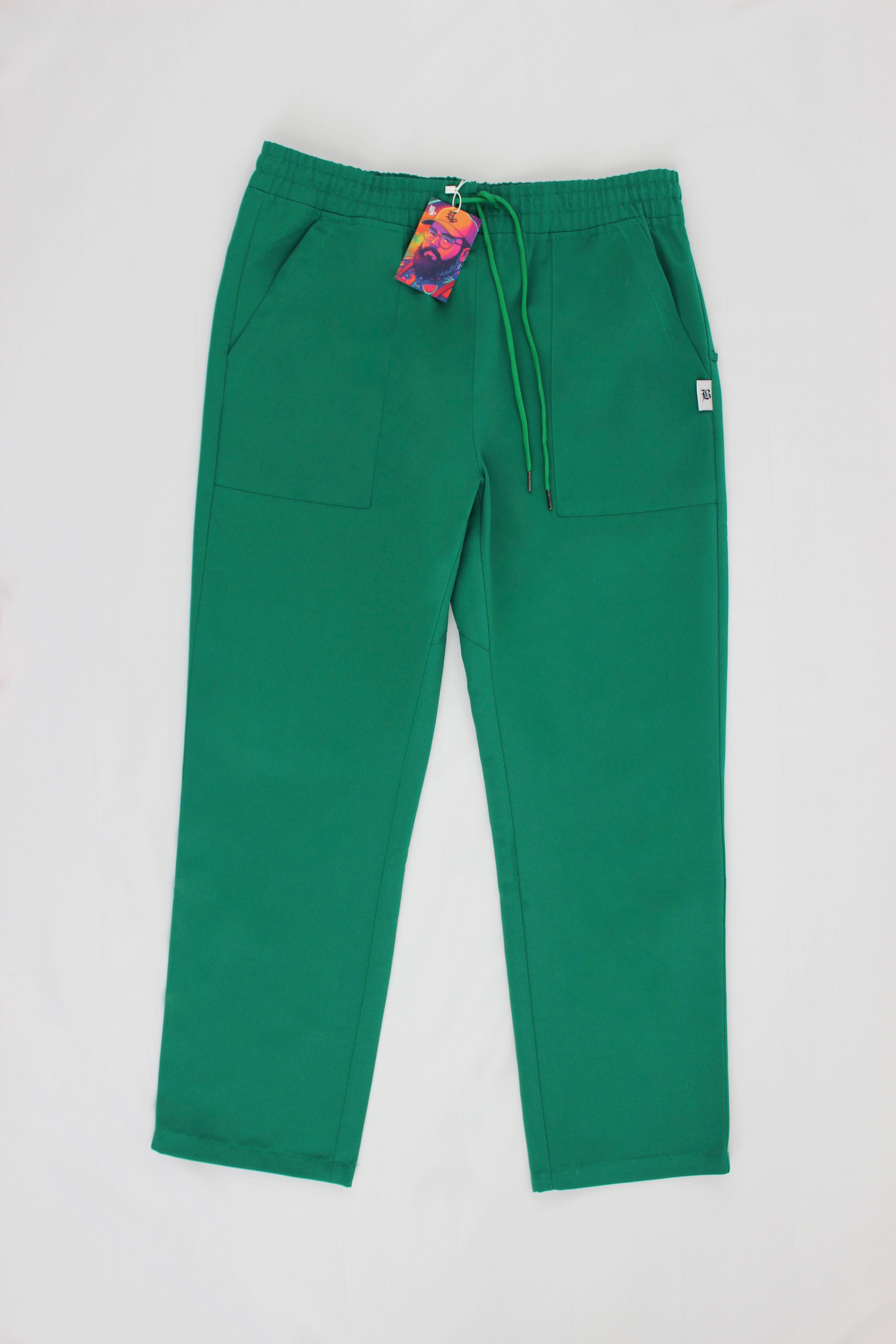 Pant Esmerald Green