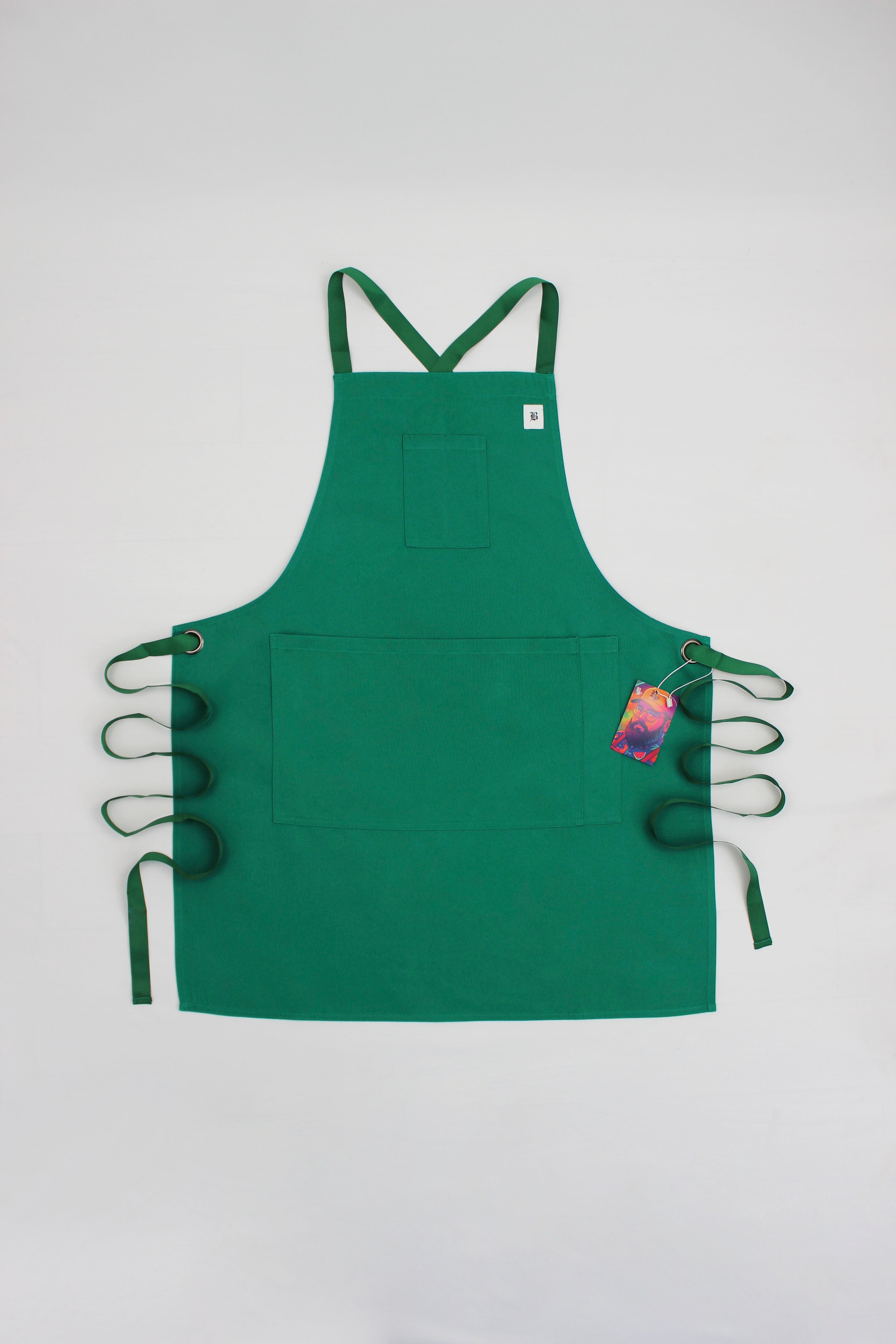 Apron Esmerald Green