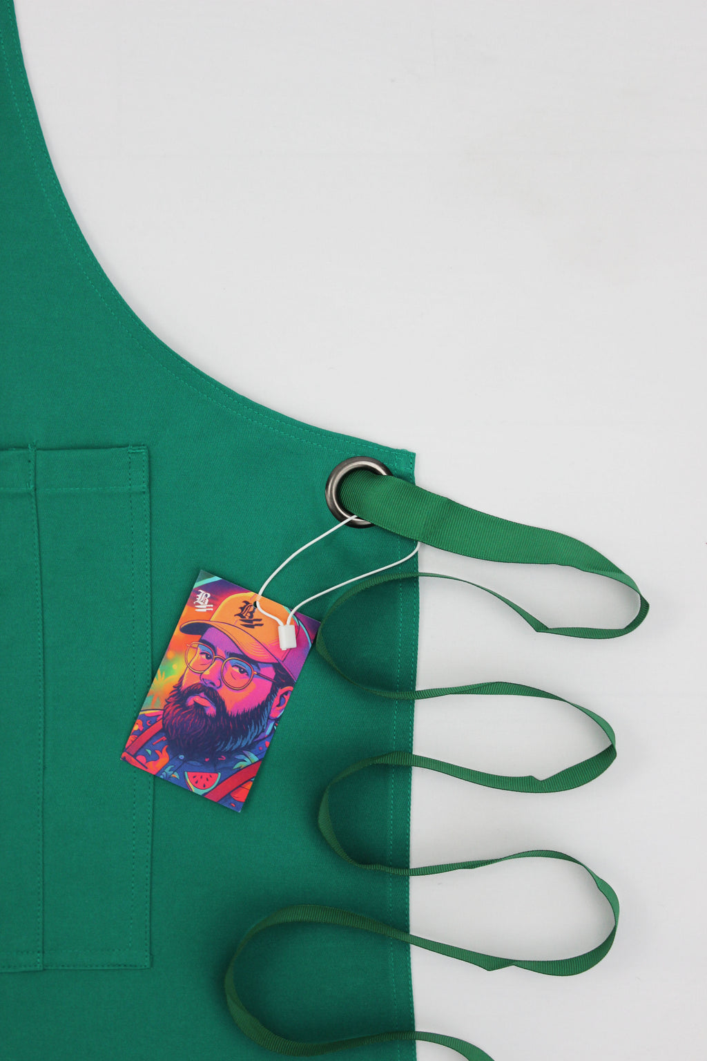 Apron Esmerald Green